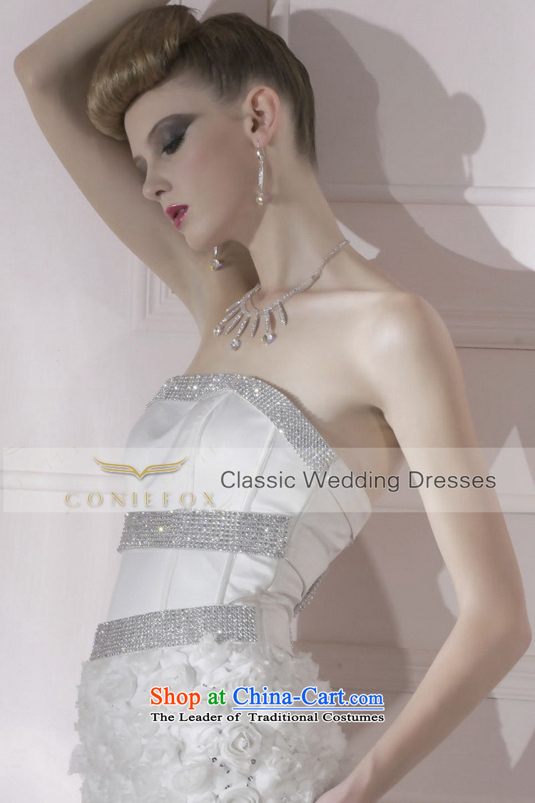 Creative Fox evening dresses white anointed chest long wedding dress evening banquet package and dress skirts and sexy crowsfoot dress 80685 Graphics thin white Sau San XXXL picture, prices, brand platters! The elections are supplied in the national character of distribution, so action, buy now enjoy more preferential! As soon as possible.
