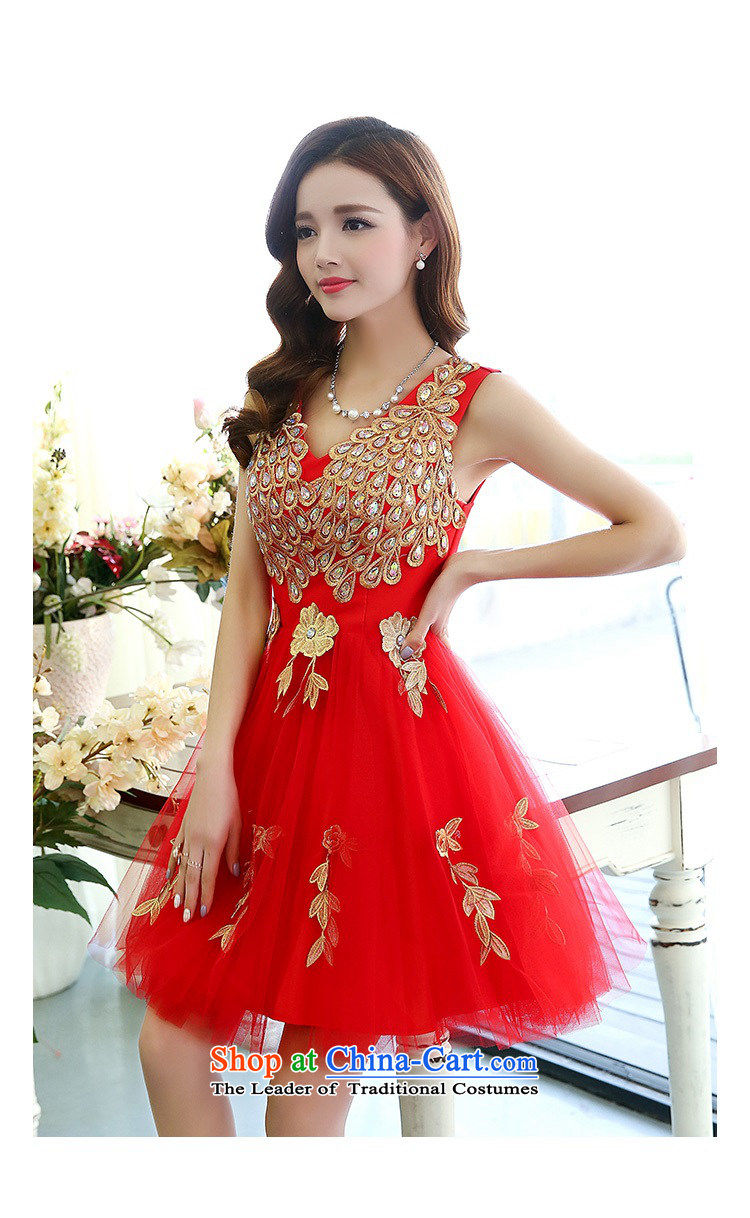The bride services 2015 Summer bows new stage evening dress short skirt host evening bridesmaid services blue S picture, prices, brand platters! The elections are supplied in the national character of distribution, so action, buy now enjoy more preferential! As soon as possible.