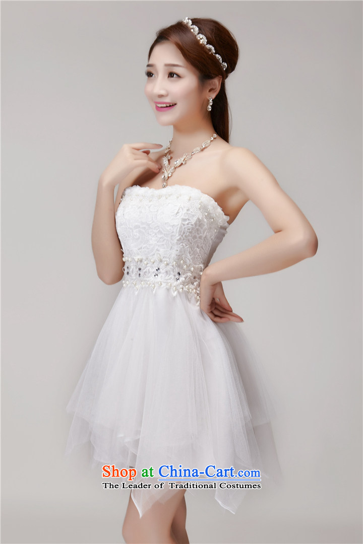 Coastline Fong Dag Hammarskjöld manually staple Pearl 2015 diamond temperament and Sau San chest dresses bridesmaid groups dress skirt apricot L photo, prices, brand platters! The elections are supplied in the national character of distribution, so action, buy now enjoy more preferential! As soon as possible.