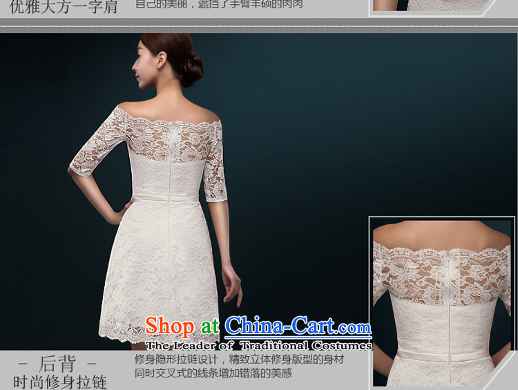 Hillo XILUOSHA) Lisa (bows service bridal dresses and stylish new Word 2015 shoulder wedding dress suit small married Sau San short, banquet summer meat pink XXL picture, prices, brand platters! The elections are supplied in the national character of distribution, so action, buy now enjoy more preferential! As soon as possible.