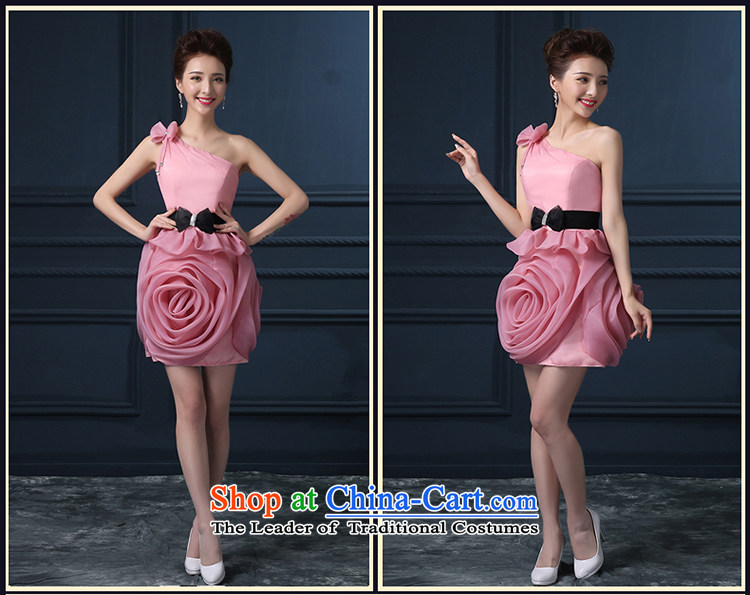Bridesmaid dress Summer 2015 new shoulder larger video thin short of marriages banquet dinner dress will preside over the purple S Suzhou shipment picture, prices, brand platters! The elections are supplied in the national character of distribution, so action, buy now enjoy more preferential! As soon as possible.