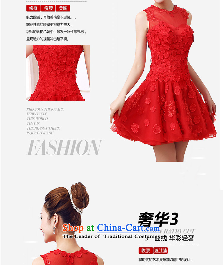 The first white into about banquet Evening Dress Short) Moderator dress girl brides bows services during the spring and autumn red lace annual small red dress XL Photo, prices, brand platters! The elections are supplied in the national character of distribution, so action, buy now enjoy more preferential! As soon as possible.