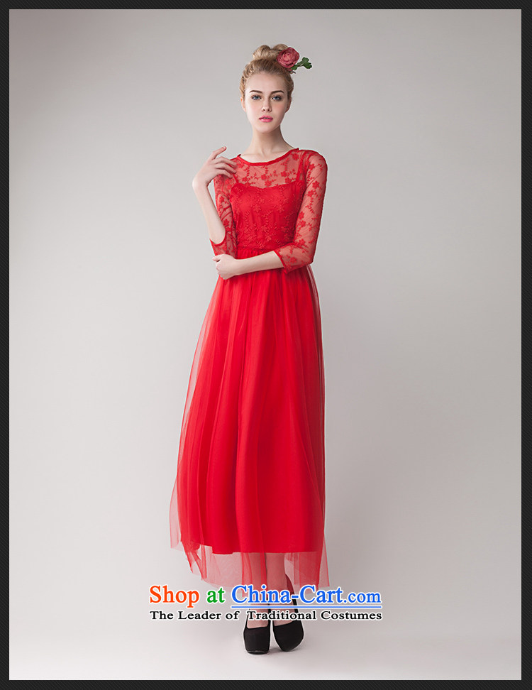 Hsbc Holdings plc Ming retro bride lace wedding dresses embroidered red petticoat large long skirt dress female red S picture, prices, brand platters! The elections are supplied in the national character of distribution, so action, buy now enjoy more preferential! As soon as possible.