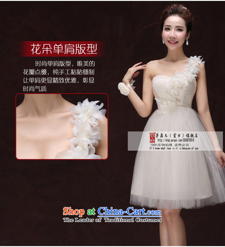 Love So Peng bridesmaid dress 2015 new champagne color bridesmaid sister skirt short of serving dinner evening dress small dress spring and summer, E long M picture, prices, brand platters! The elections are supplied in the national character of distribution, so action, buy now enjoy more preferential! As soon as possible.