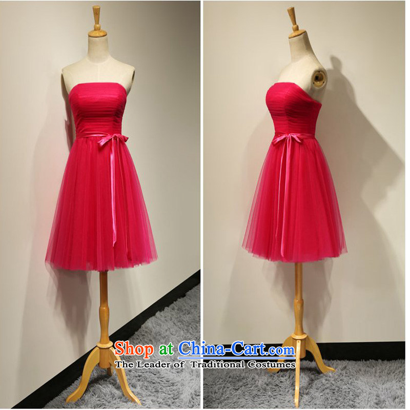 Bridesmaid summer short of serving the spring and summer of 2015, the new Marriage banquet evening dresses and sisters in Korean small dress skirt fruit graduated from green tailored please contact customer service, pure love bamboo yarn , , , shopping on the Internet