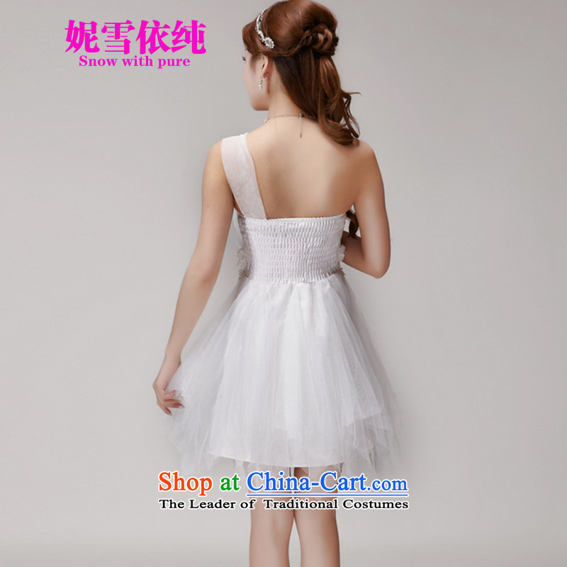 In accordance with the situation Connie snow bridesmaid services 2015 new bridesmaid mission dress evening dresses and sisters skirts banquet short, small summer gown 955 M, Connie Snow White to plain SNOW PURA) WITH , , , shopping on the Internet