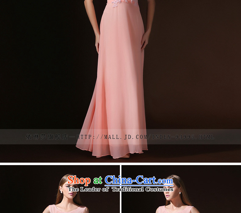 According to Lin Sha wedding dresses Korean word shoulder marriages bows banquet long evening dresses to align the new 2015 pink XL Photo, prices, brand platters! The elections are supplied in the national character of distribution, so action, buy now enjoy more preferential! As soon as possible.