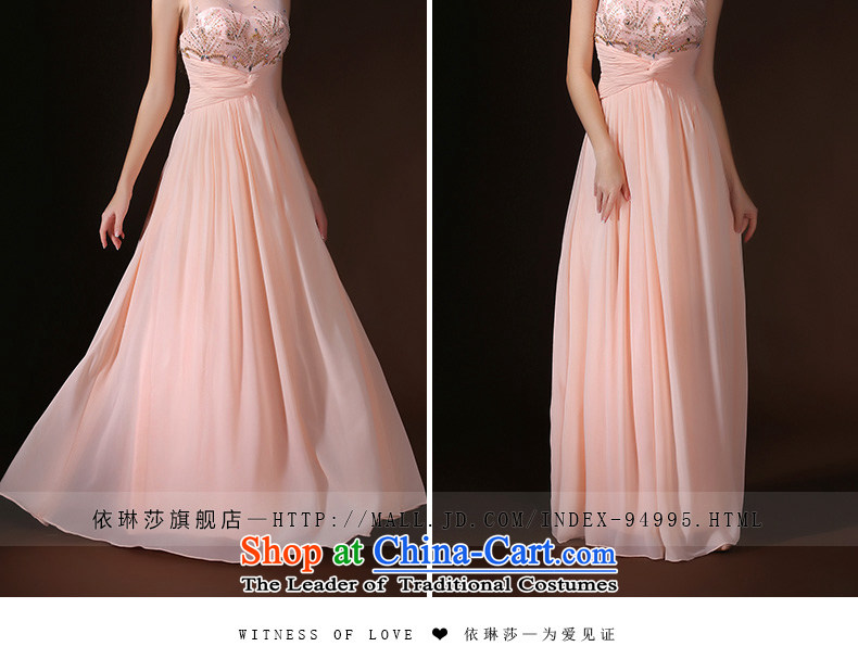 According to Lin Sha 2015 new dresses long summer, pink drink service bridal marriage long skirt evening dress banquet evening dresses pink XL Photo, prices, brand platters! The elections are supplied in the national character of distribution, so action, buy now enjoy more preferential! As soon as possible.