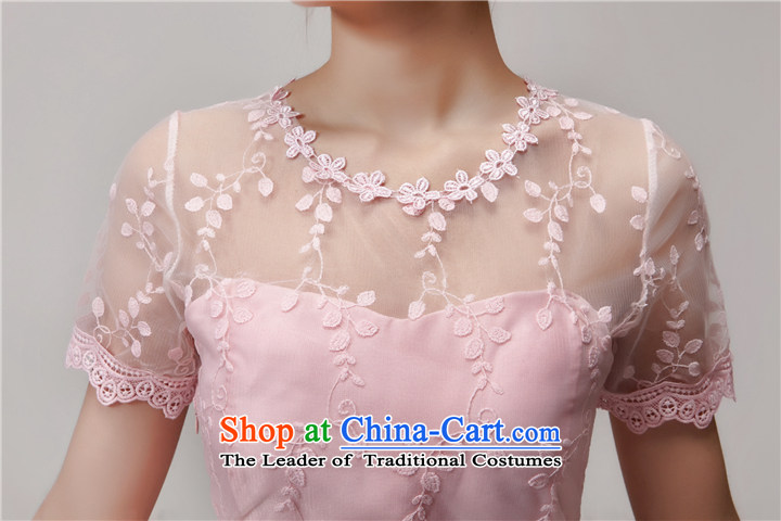 In accordance with the pure 2015 Connie snow summer new Korean sweet lace dresses and sexy beauty dresses bridesmaid small dress evening dresses 1000 pink M picture, prices, brand platters! The elections are supplied in the national character of distribution, so action, buy now enjoy more preferential! As soon as possible.