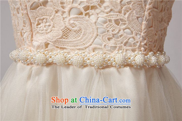 In accordance with the pure 2015 Connie snow summer lace hook spent manually staple Pearl Princess bon bon skirt elastic waist nets dresses dress bridesmaid dress 983 white L picture, prices, brand platters! The elections are supplied in the national character of distribution, so action, buy now enjoy more preferential! As soon as possible.