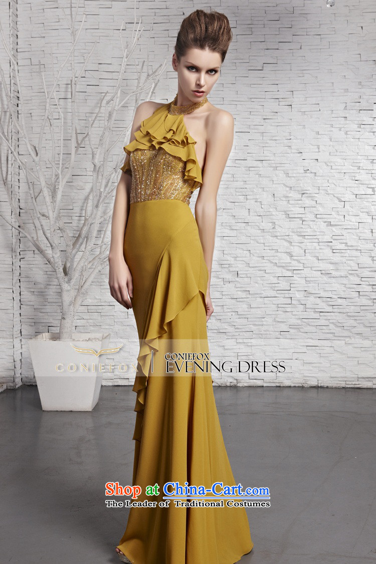 Creative Fox evening dresses 2015 new hang also noble evening dresses long gown banquet bows service 