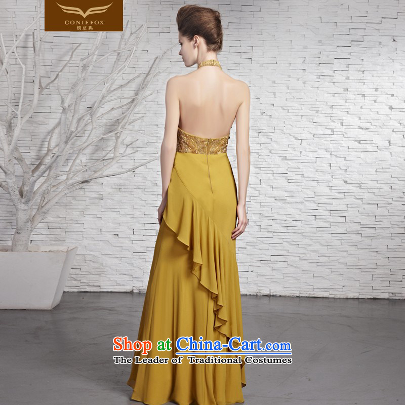 Creative Fox evening dresses 2015 new hang also noble evening dresses long gown banquet bows service     annual meeting presided over 81618 picture color XXL, dress creative Fox (coniefox) , , , shopping on the Internet