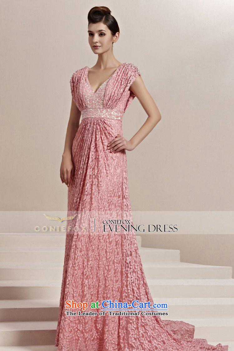 Creative Fox evening dresses 2015 NEW V Video thin evening dresses pink bride wedding dress banquet bows dress bridesmaid dress photo color L Photo 30123, prices, brand platters! The elections are supplied in the national character of distribution, so action, buy now enjoy more preferential! As soon as possible.