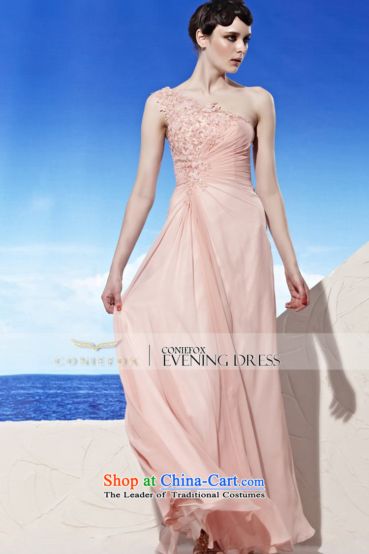 Creative Fox evening dresses 2015 new bride dress bows services Beveled Shoulder dress elegant long thin bridesmaid dresses graphics skirt wedding dress 56913 pink S picture, prices, brand platters! The elections are supplied in the national character of distribution, so action, buy now enjoy more preferential! As soon as possible.