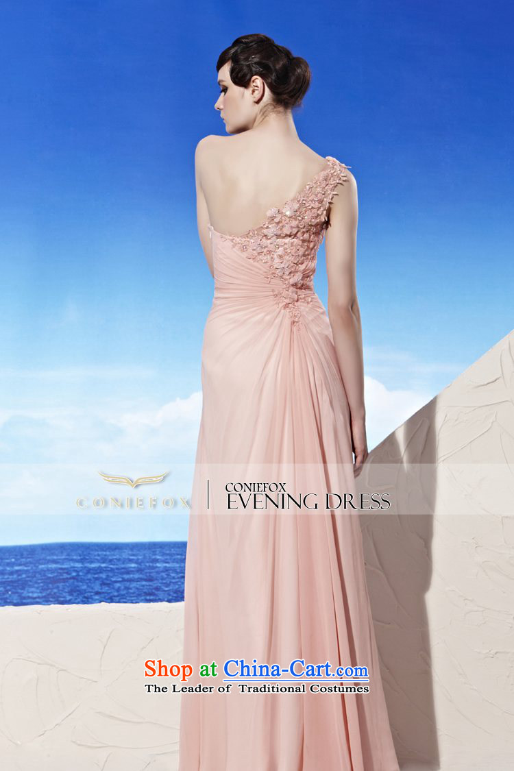 Creative Fox evening dresses 2015 new bride dress bows services Beveled Shoulder dress elegant long thin bridesmaid dresses graphics skirt wedding dress 56913 pink S picture, prices, brand platters! The elections are supplied in the national character of distribution, so action, buy now enjoy more preferential! As soon as possible.