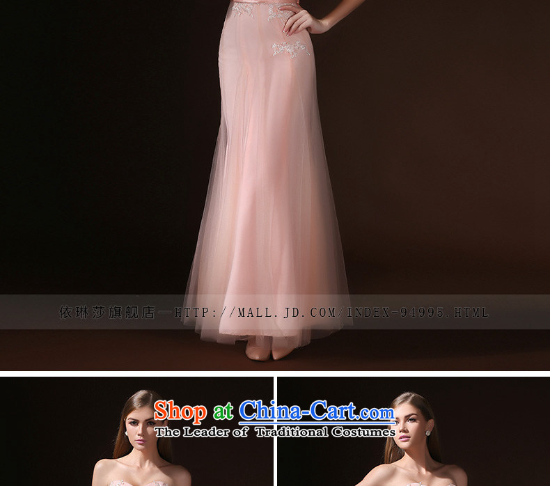 According to Lin Sha evening dresses 2015 new spring and summer and chest bride wedding services long gathering bows dinner will dress skirt female pink M picture, prices, brand platters! The elections are supplied in the national character of distribution, so action, buy now enjoy more preferential! As soon as possible.