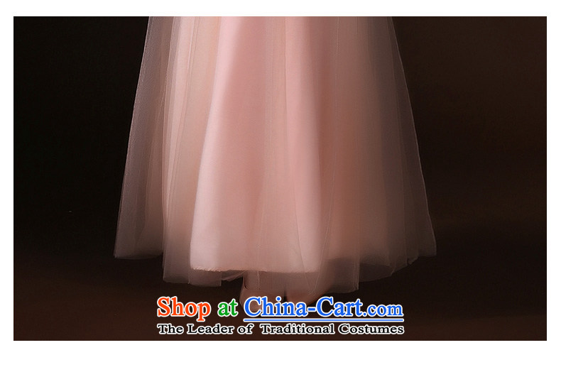 According to Lin Sha evening dresses 2015 new spring and summer and chest bride wedding services long gathering bows dinner will dress skirt female pink M picture, prices, brand platters! The elections are supplied in the national character of distribution, so action, buy now enjoy more preferential! As soon as possible.