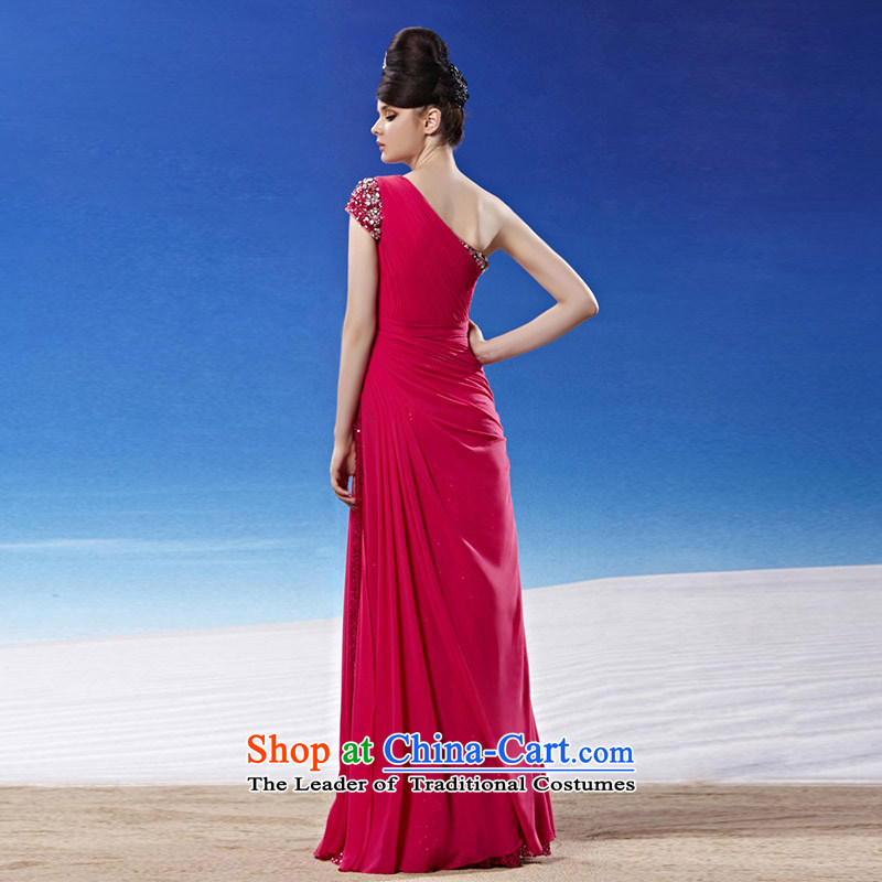 Creative Fox evening dresses 2015 new bride wedding dress banquet evening drink service then shoulder length of video thin evening dress uniform color pictures courtesy 81289 S creative Fox (coniefox) , , , shopping on the Internet