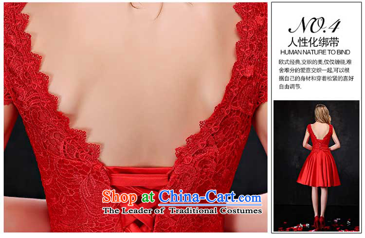 However, the summer short bride services 2015 shoulders lace Sau San marriage wedding dresses red banquet evening dress red tailored customer service contact pictures, prices, brand platters! The elections are supplied in the national character of distribution, so action, buy now enjoy more preferential! As soon as possible.