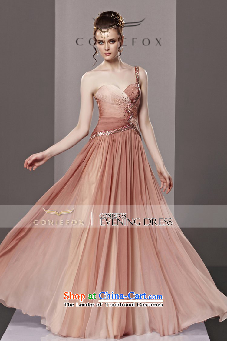 Creative Fox evening dresses 2015 single trendy new shoulder evening dresses Western wedding dress skirt long bridesmaid dresses Sau San long skirt 81223 picture color L photo, prices, brand platters! The elections are supplied in the national character of distribution, so action, buy now enjoy more preferential! As soon as possible.