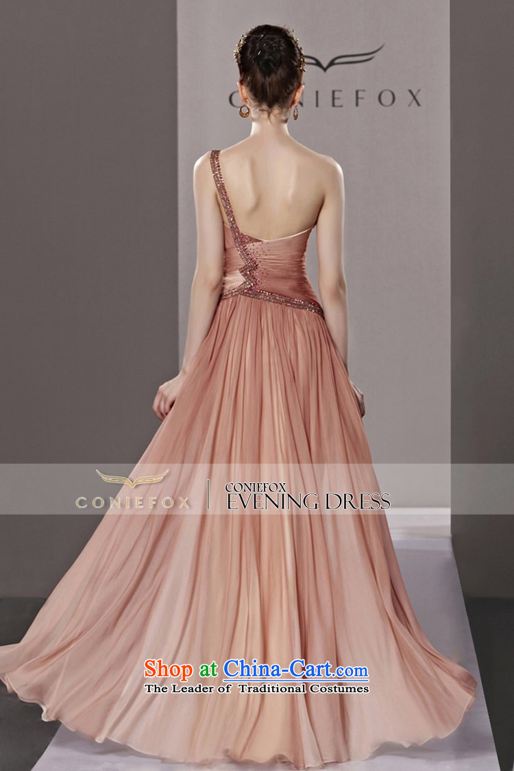 Creative Fox evening dresses 2015 single trendy new shoulder evening dresses Western wedding dress skirt long bridesmaid dresses Sau San long skirt 81223 picture color L photo, prices, brand platters! The elections are supplied in the national character of distribution, so action, buy now enjoy more preferential! As soon as possible.