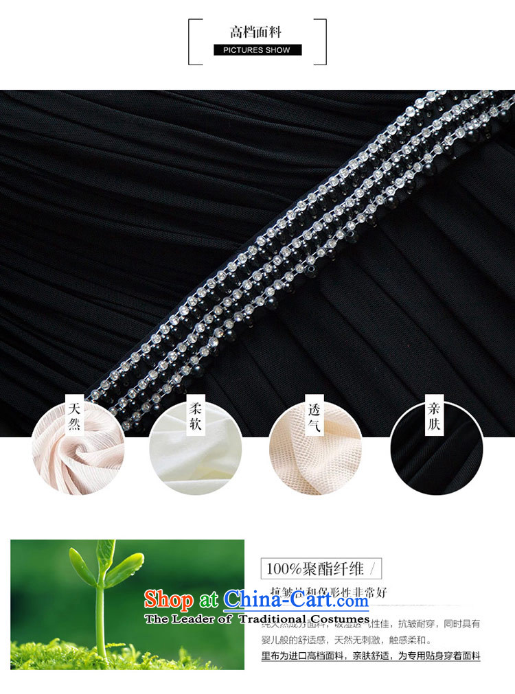 Love of the overcharged elegant parquet drill a new summer 2015 Field shoulder round-neck collar long black skirt banquet evening dresses wedding dress bows to black S picture, prices, brand platters! The elections are supplied in the national character of distribution, so action, buy now enjoy more preferential! As soon as possible.