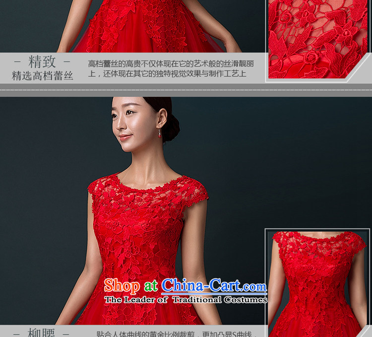 Hillo XILUOSHA) bridal dresses Lisa (short) Wedding Services Winter 2015 bows new marriage small red dress female lace evening dress skirt RED M picture, prices, brand platters! The elections are supplied in the national character of distribution, so action, buy now enjoy more preferential! As soon as possible.