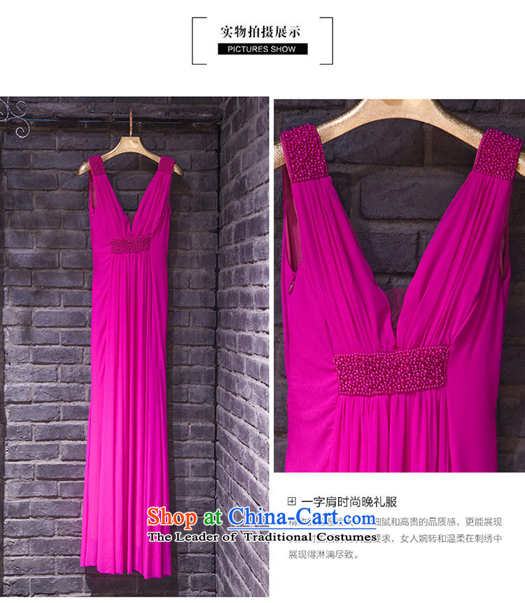 Love of the overcharged Korean deep V-neck in a new summer 2015 Field shoulder solid color dinner dress dresses marriages bows bridesmaid services by serving red XL Photo, prices, brand platters! The elections are supplied in the national character of distribution, so action, buy now enjoy more preferential! As soon as possible.