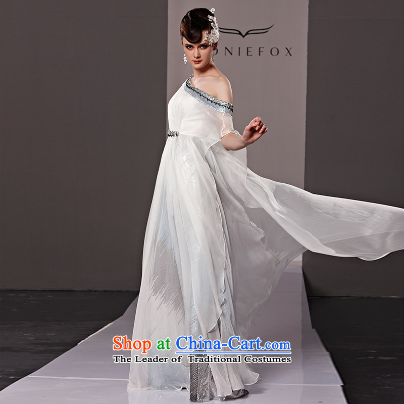 Creative Fox evening dresses continental retro stage performances service banquet sexy shoulder evening dress long skirt annual meeting of persons chairing the dress dresses 81192 color pictures , creative Fox (coniefox) , , , shopping on the Internet