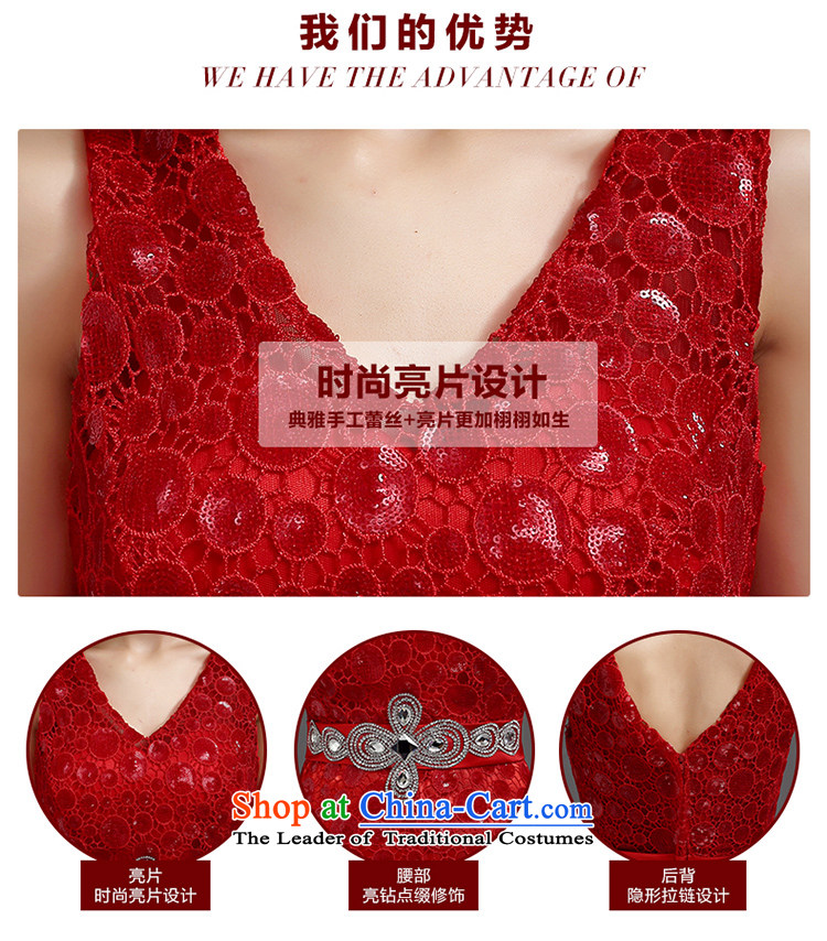 At the beginning of Castores Magi evening dress new luxury on 2015 chip elegant sexy deep V-Neck long to dress the moderator will red L picture, prices, brand platters! The elections are supplied in the national character of distribution, so action, buy now enjoy more preferential! As soon as possible.