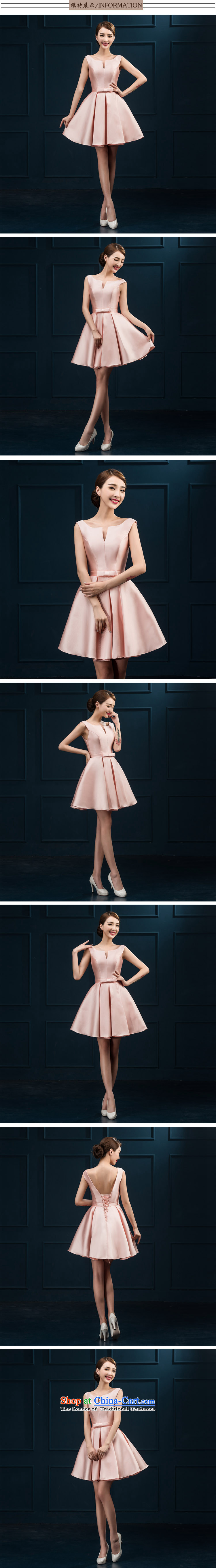 Bridesmaid Services 2015 NEW Summer Package shoulder bridesmaid mission dress Female dress short skirt, bows to the summer bride champagne color XL Photo, prices, brand platters! The elections are supplied in the national character of distribution, so action, buy now enjoy more preferential! As soon as possible.