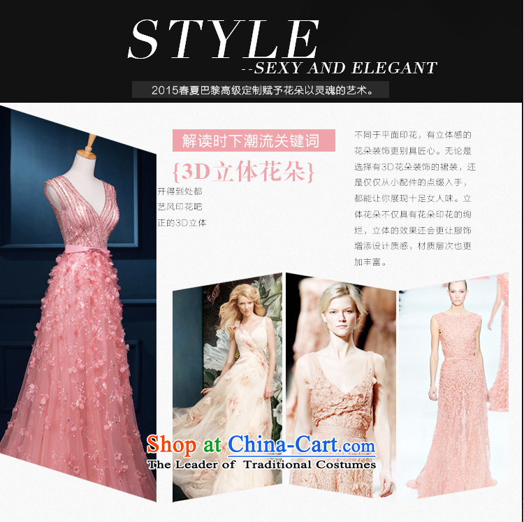 There is a long dresses Hua Jia 2015 new evening dresses marriages wedding dress uniform bows bridesmaid services rose 4 pictures, prices, brand platters! The elections are supplied in the national character of distribution, so action, buy now enjoy more preferential! As soon as possible.
