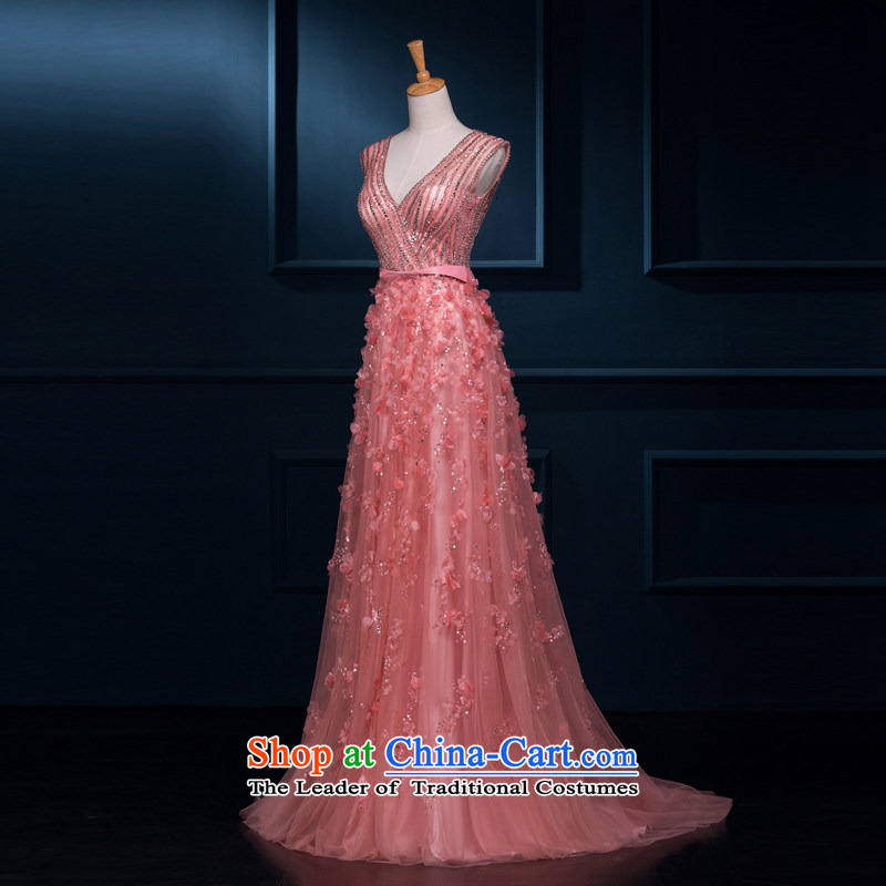 There is a long dresses Hua Jia 2015 new evening dresses marriages wedding dress uniform bows bridesmaid services rose 4 yards, HOC , , , shopping on the Internet