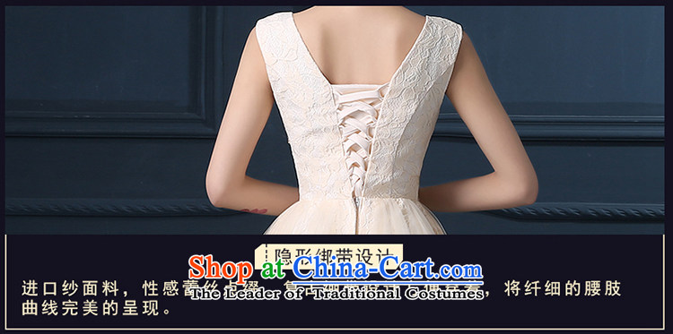 Summer 2015 Korean shoulders large graphics thin marriages bows service banquet dinner dress champagne color XXXL Suzhou picture, prices, Ship Brand platters! The elections are supplied in the national character of distribution, so action, buy now enjoy more preferential! As soon as possible.