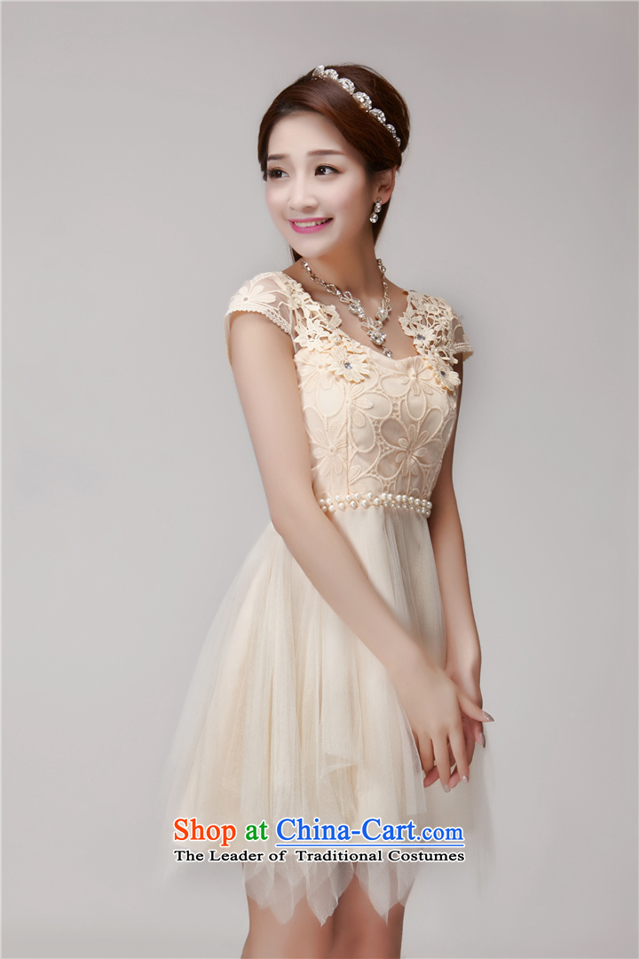 Four two-yi 2015 Summer Lei silk-screened by the aristocratic princess elastic waist sweet temperament princess dress 1648 apricot color M brand, prices, picture platters! The elections are supplied in the national character of distribution, so action, buy now enjoy more preferential! As soon as possible.