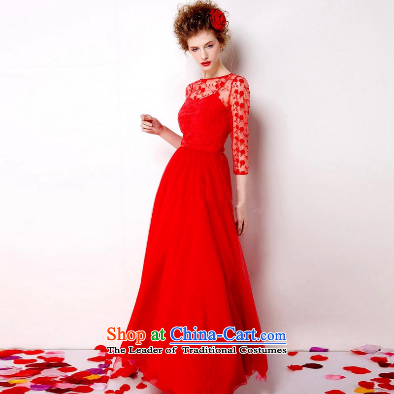 The estimated 7072# NZ large red embroidered dress 2015 Antique Lace red petticoat bride 9 m large long skirt dress your estimated XXL, red button has been pressed on-line shopping