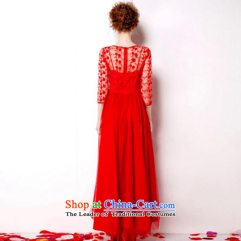 The estimated 7072# NZ large red embroidered dress 2015 Antique Lace red petticoat bride 9 m large long skirt dress your estimated XXL, red button has been pressed on-line shopping