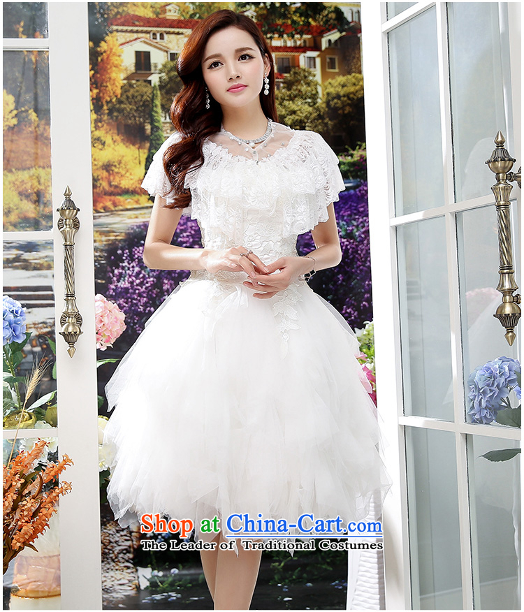 Kam Ming Yue 2015 summer seven new marriages wedding dresses bows services bridesmaid services Ms. evening dress short skirt) Red S picture, prices, brand platters! The elections are supplied in the national character of distribution, so action, buy now enjoy more preferential! As soon as possible.