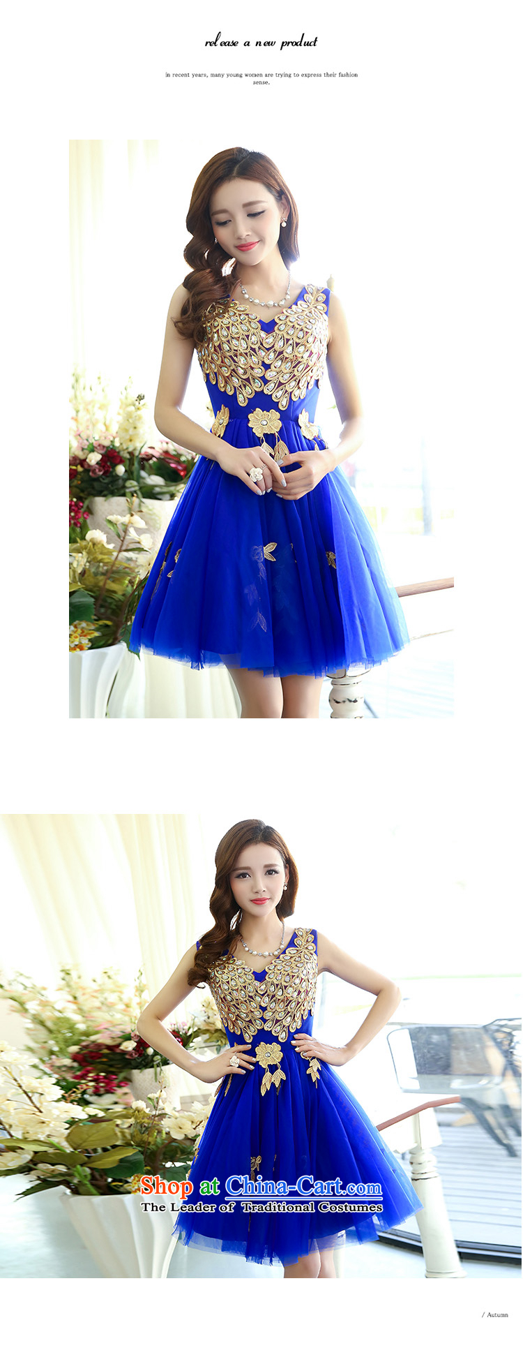 Kam Ming Yue 2015 new summer 7 sumptuous wedding dress uniform dress bows banquet service, purple S Short, pictures, prices, brand platters! The elections are supplied in the national character of distribution, so action, buy now enjoy more preferential! As soon as possible.
