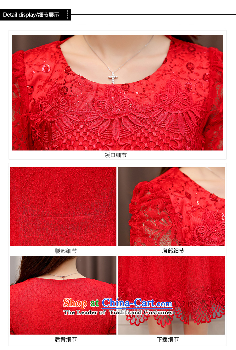 Kam Ming Yue 2015 new seven short of red marriages wedding dresses bows bridesmaid services serving evening dresses red XXL picture, prices, brand platters! The elections are supplied in the national character of distribution, so action, buy now enjoy more preferential! As soon as possible.