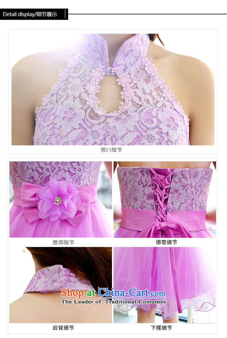 The Honorable Martin Lee Kam-wah 7 of 2015 Summer new irrepressible wedding dresses bows services evening dress short of Ms. banquet service light purple XL Photo, prices, brand platters! The elections are supplied in the national character of distribution, so action, buy now enjoy more preferential! As soon as possible.