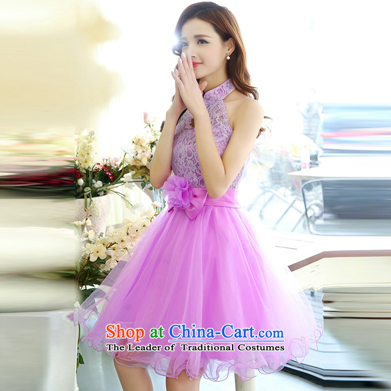 The Honorable Martin Lee Kam-wah 7 of 2015 Summer new irrepressible wedding dresses bows services evening dress short of Ms. banquet service light purple XL, Kam Ming Yue , , , 7 shopping on the Internet