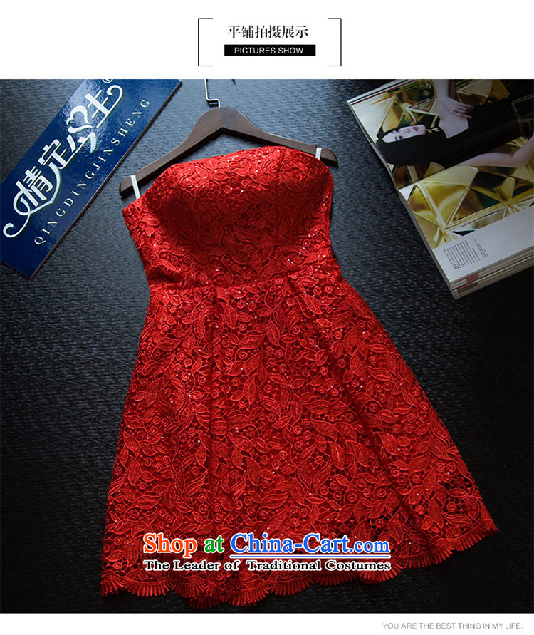 Love of the overcharged Korean 2015 Summer new retro water-soluble lace wiping the chest short, bon bon dresses red bride bows services tailor-made exclusively concept red message size pictures, prices, brand platters! The elections are supplied in the national character of distribution, so action, buy now enjoy more preferential! As soon as possible.