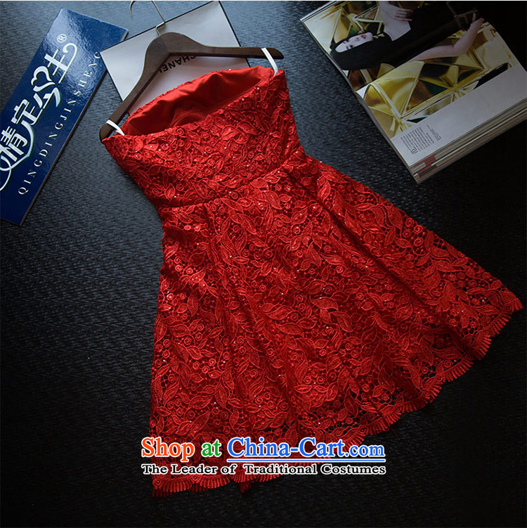 Love of the overcharged Korean 2015 Summer new retro water-soluble lace wiping the chest short, bon bon dresses red bride bows services tailor-made exclusively concept red message size pictures, prices, brand platters! The elections are supplied in the national character of distribution, so action, buy now enjoy more preferential! As soon as possible.