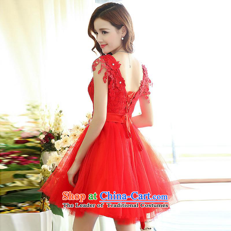 Kam Ming Yue 2015 summer seven new irrepressible wedding dresses bows services evening dress banquet service, Mr Martin LEE Kam 7 red XL, decreased by , , , shopping on the Internet