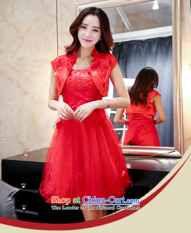 Kam Ming Yue fall on 7 wedding dresses new two kits skirt spring and autumn 2015 replacing bride replace door festive red bows dresses large red XXL picture, prices, brand platters! The elections are supplied in the national character of distribution, so action, buy now enjoy more preferential! As soon as possible.