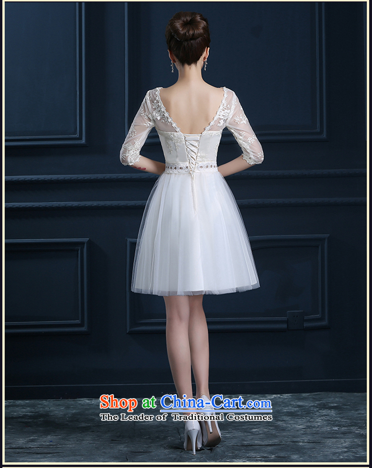 Bridesmaid dress Summer 2015 New 2 large shoulder graphics thin feast marriages banquet dinner dress in champagne color sleeves XXL Suzhou shipment picture, prices, brand platters! The elections are supplied in the national character of distribution, so action, buy now enjoy more preferential! As soon as possible.