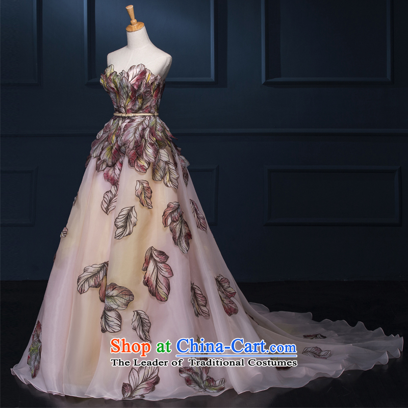 There is a wedding dresses 2015 Shu Qi Cannes Film Festival with Butterfly stamp large-yi long skirt dress suit 6 yards, HOC , , , shopping on the Internet