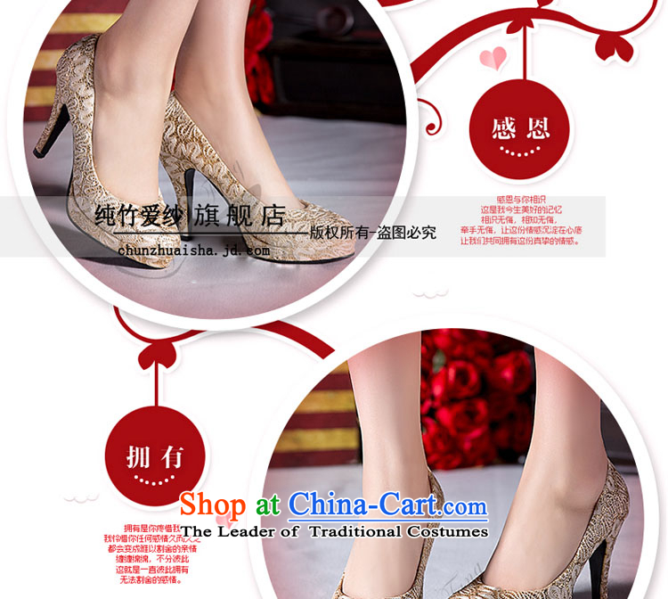 2015 new marriage women shoes high heels sweet flowers waterproof shoes women marry Taiwan Footwear marriage shoes red 35 pictures, prices, brand platters! The elections are supplied in the national character of distribution, so action, buy now enjoy more preferential! As soon as possible.