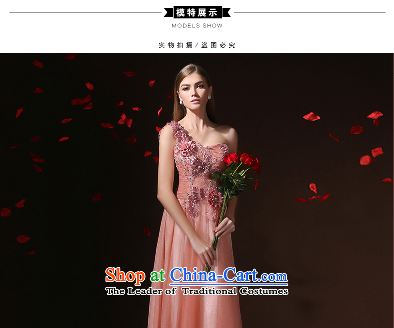 According to Lin Sha evening dresses 2015 new bride wedding dress bows service banquet red stylish shoulder dress long female pink S picture, prices, brand platters! The elections are supplied in the national character of distribution, so action, buy now enjoy more preferential! As soon as possible.